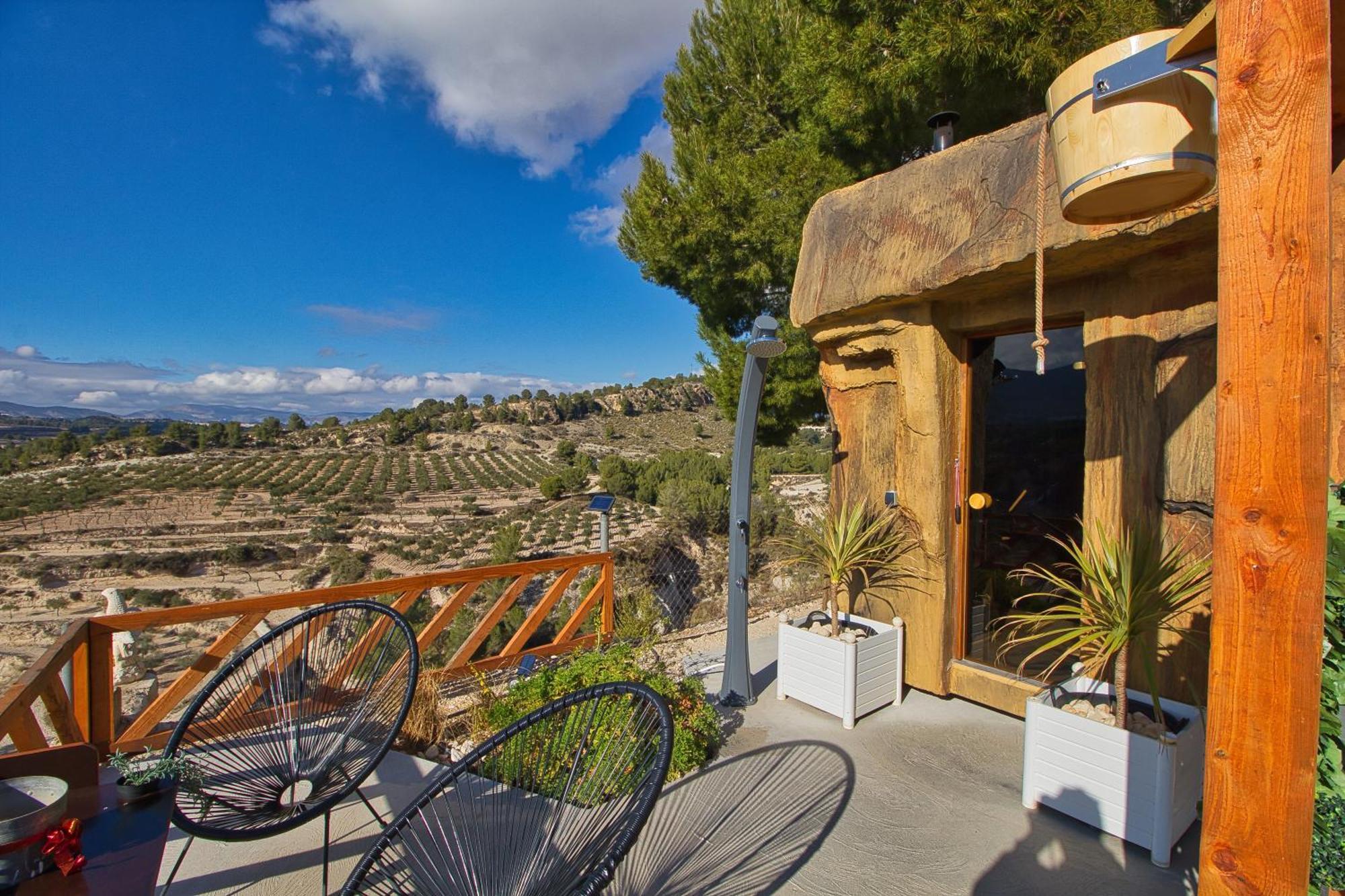 Casa de vacances La Perla De Tibi & Sauna Experience